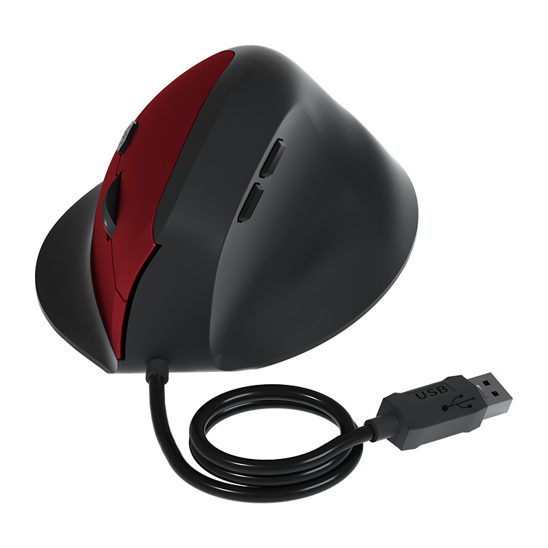 Picture of Cross-border in stock wireless vertical mouse Ergonomic vertical silent TYPEC port charging vertical mouse