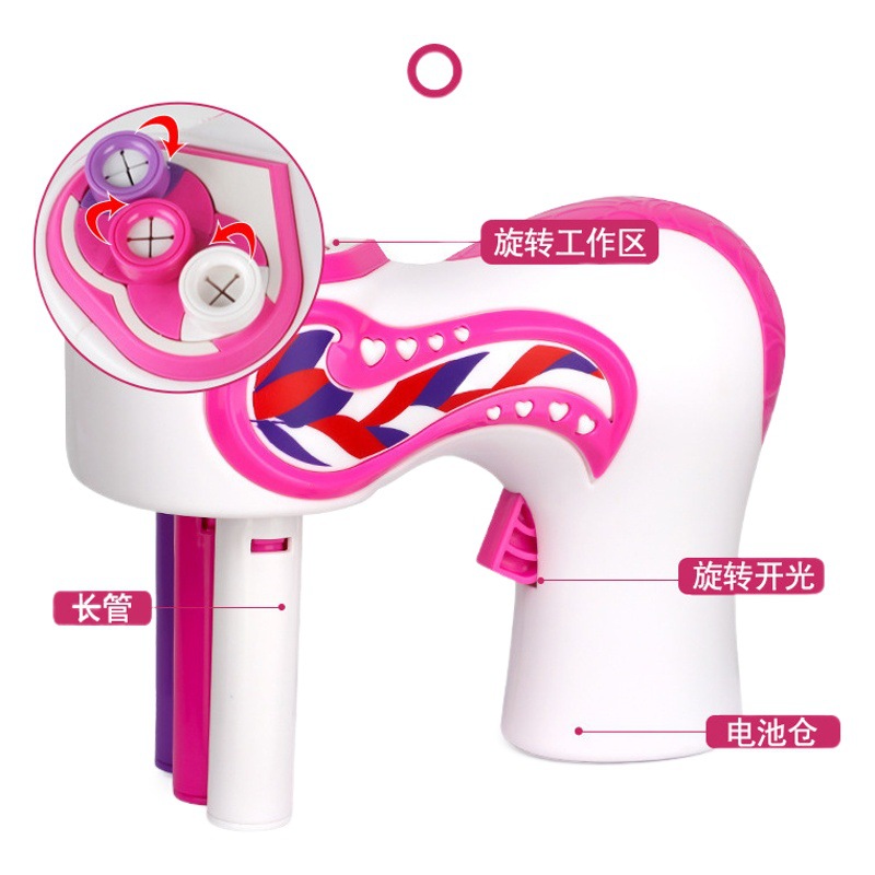 Cross-border electric three-strand hair braiding device artifact lazy automatic twist braid hair tie girl play house toy