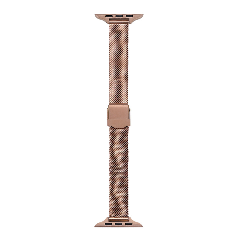 Picture of Suitable for Apple Milan nice iwatch watch strap double insurance buckle 06 line small waist 14mm woven mesh belt