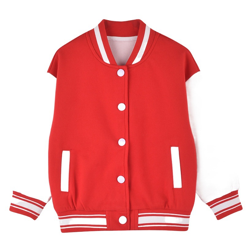 Boys Baseball Suit Coat 2025 New Korean Autumn Clothes Children Loose Casual Jacket Top Trendy in stock