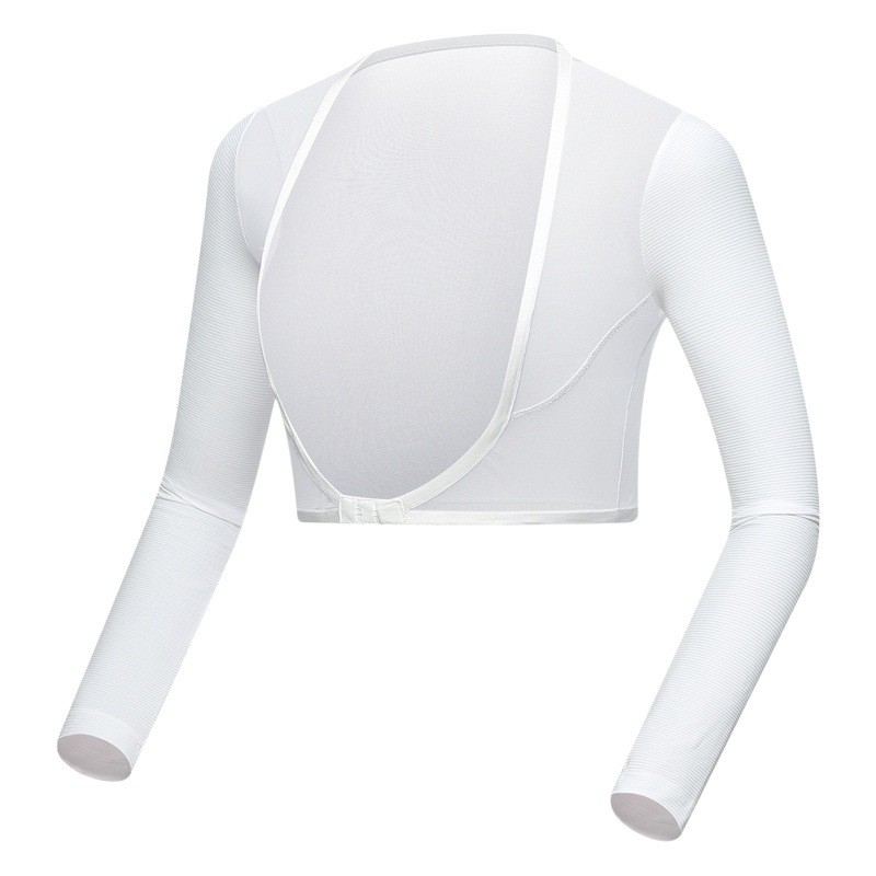 Golf Summer Adjustable Sun Protection Clothing Women's Ice Silk Base Shirt Inner Shawl Sleeve Long Sleeve Ball Wear