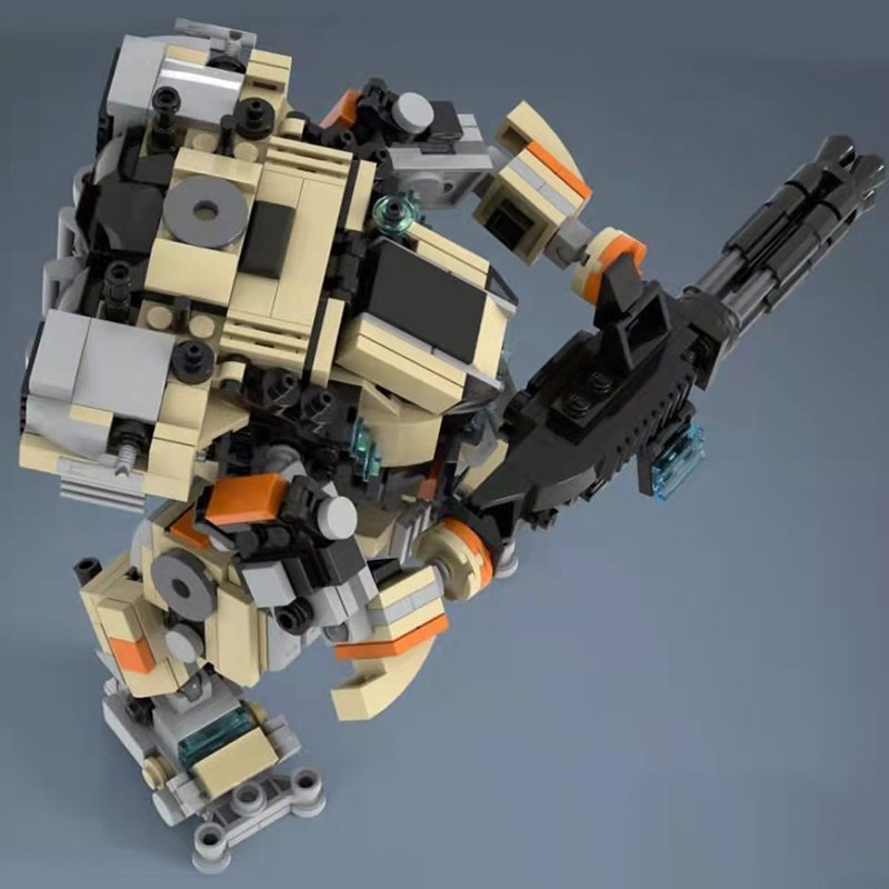 Picture of MOC Compatible Lego Titan Fall LEGION Mech Armed Creative Assembled Boy Gift Blocks