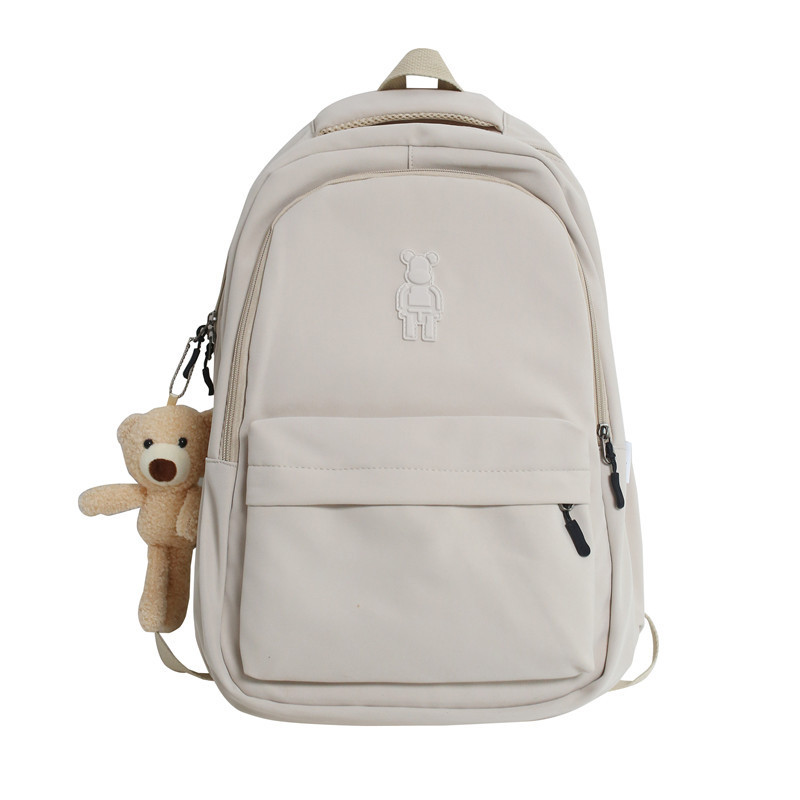 Picture of School bag girls junior high school students fashion new large capacity backpack girls high school students college students travel backpack women's summer