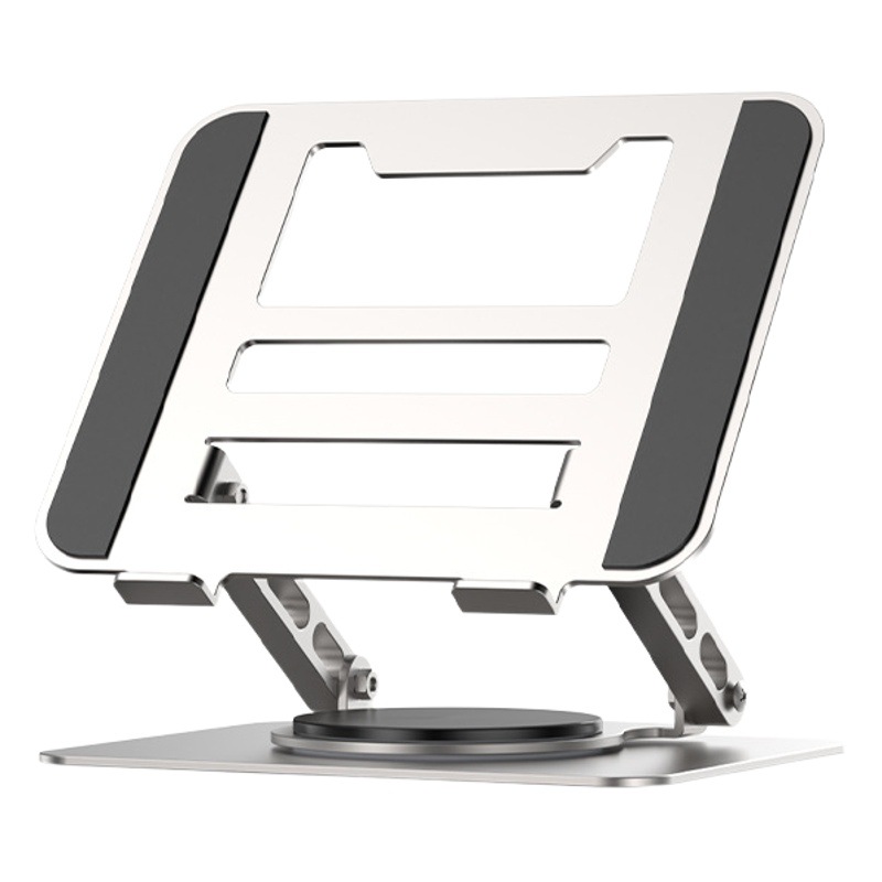 Carbon steel laptop stand double arm support folding gaming notebook stand