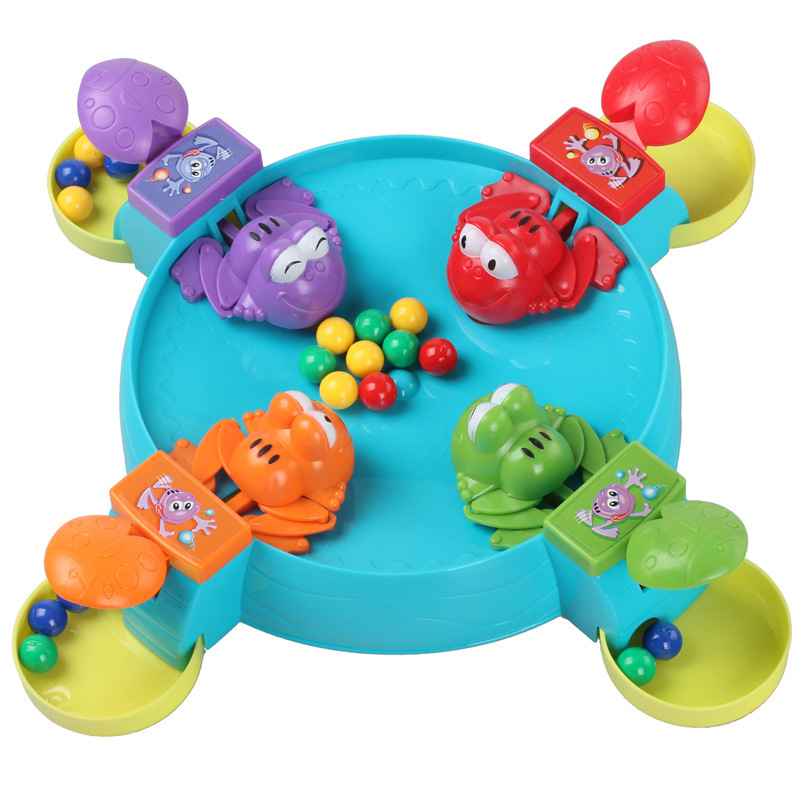 Picture of Cross-border Hippo Swallow Beads Children's Educational Toys Hungry Hippo Interactive Eating Frog Games