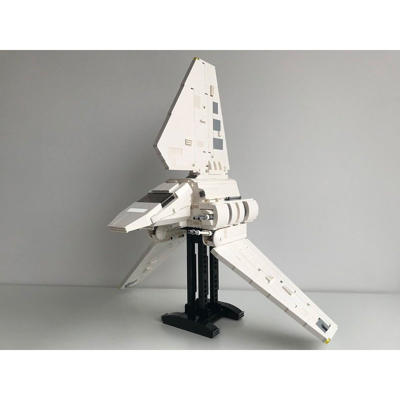 Picture of MOC Blocks Compatible with Lego Star Wars 75094 Empire Shuttle Base Stand 17299 Spaceship Toy