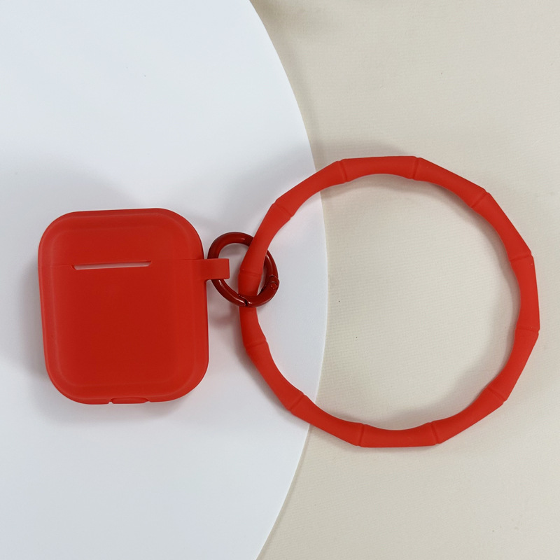 Picture of Suitable for Silicone Simple Airpods4 Protective Case Soft Shell Airpods2 Generation Protective Case Headphone Protective Case