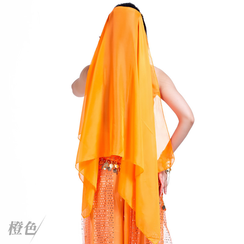 Picture of Dancer hand hook head chain belly dance veil hand hook head chain belly dance headwear belly dance gauze wholesale