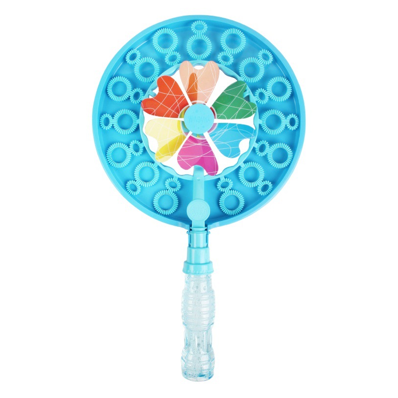 Hot selling multi-hole windmill bubble machine net red fairy stick children blowing bubble wholesale supply night market toys