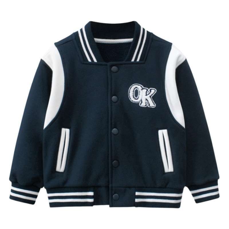 27Kids Brand Kidsren's Clothing Autum and Winter Boys' Baseball Uniforms Kidsren's Outwears Autum Baby Clothes Dropshipping