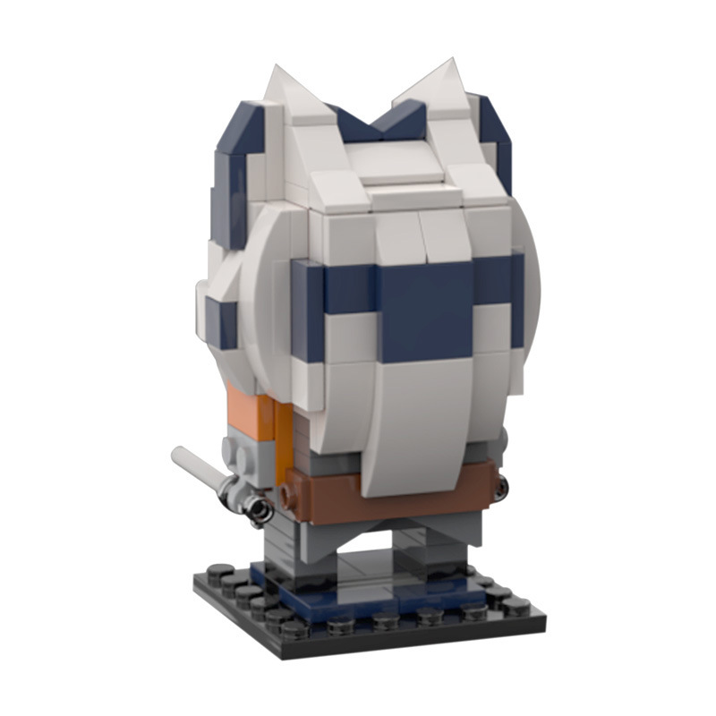 Picture of Moc Set Aca Tano the Mandalorian Compatible with Lego Small Particle Building Blocks Planet Series