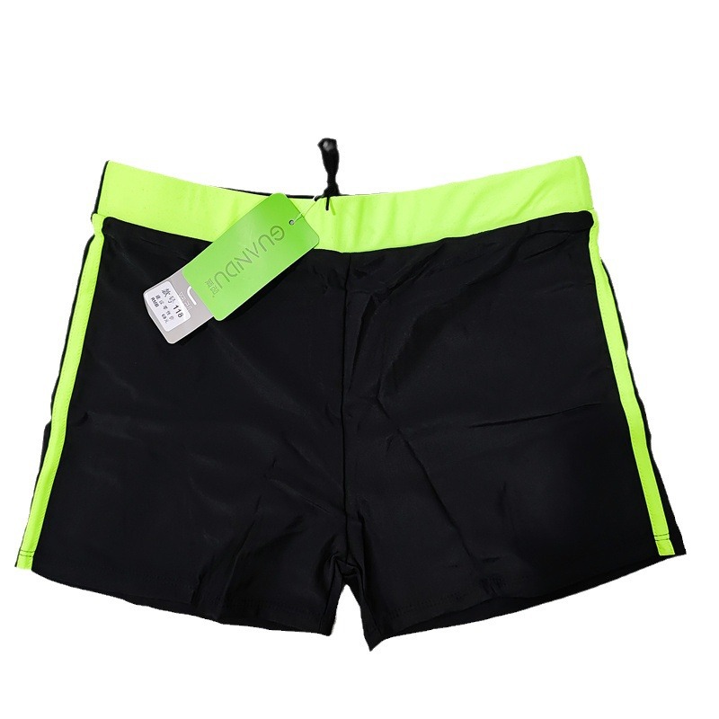 Picture of 2025 Swimming Trunks New Hot Spring Beach Fashion Korean Style Sexy Men's Boxer Swimming Trunks Wide-Brimmed Swimming Trunks