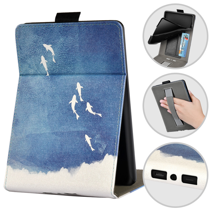 Picture of in stock Kindle paperwhite6543 Handheld Case 2024 Youth Edition 6 Inch Painted Leather Case