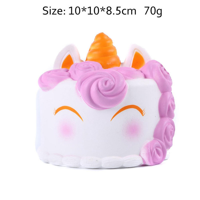 Picture of New slow rebound toy hamburger cake Squishy slow rebound unicorn vent decompression toy props