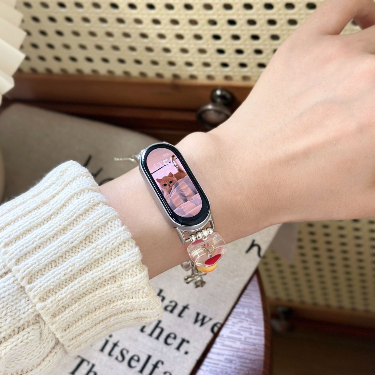 Picture of Rainbow Candy Dopamine Strap Suitable for Mi Band 9/8 Strap 7 Niche 3/4/5/6nfc Edition Wristband