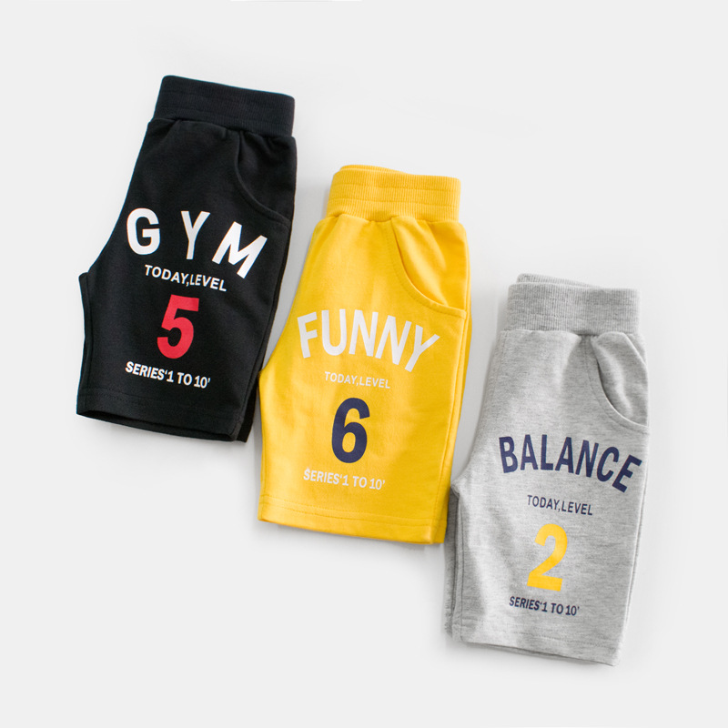 Picture of Brand Children's Clothing New 2025 Summer Boys' Medium Pants Children's Casual Pants Baby Five-Point Pants Dropshipping