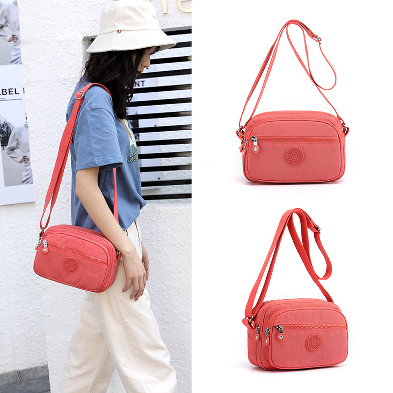 One Piece Hair Casual Trendy Women's Nylon Bag Simple All-match Large Capacity Shoulder Bag Simple Fashion Crossbody Bag