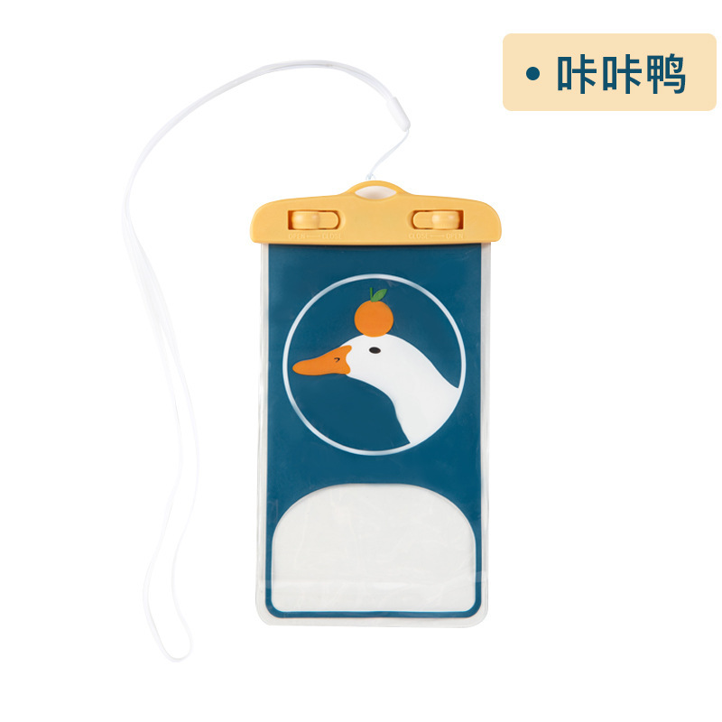 Picture of Touchscreen swimming waterproof mobile phone bag outdoor water sports sealed mobile phone waterproof bag wholesale