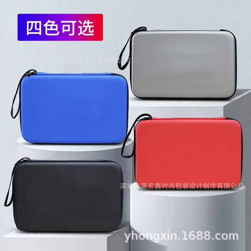 Table Tennis Racket Cover Eva Cosmetics Bag Racket Cover Square Table Tennis Racket Cosmetics Bag Multi-Functional Dustproof Portable