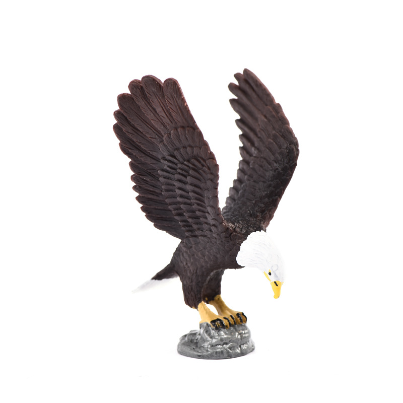 Picture of Cross-border Simulation Animal Model Toy Eagle Goshawk Bald Eagle Cub Model Ornaments Children's Educational Toys