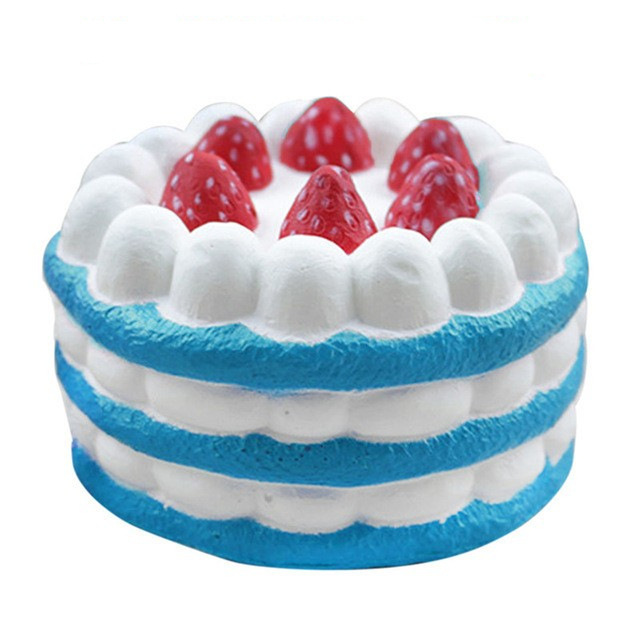 Picture of New slow rebound toy hamburger cake Squishy slow rebound unicorn vent decompression toy props