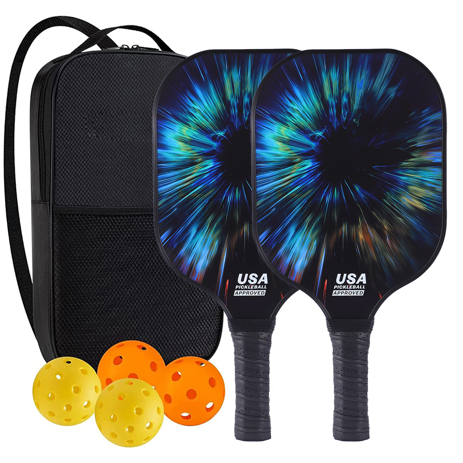 Picture of Carbon Fiber Pickleball Racket Honeycomb Board Outdoor Sports Carbon Pickleball Racket Cross-Border Pickleball Paddle