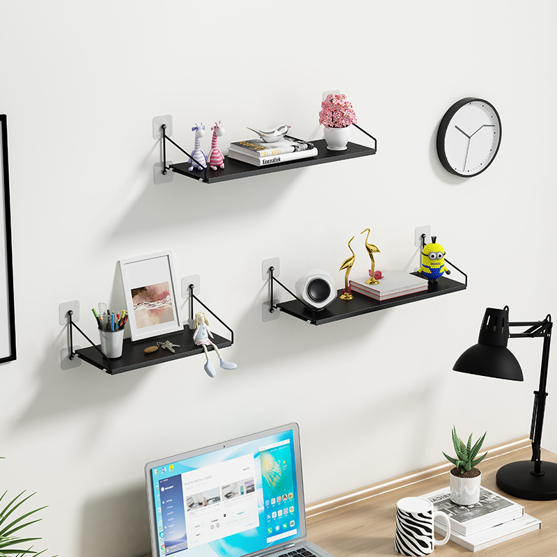 Picture of Cross-Border Wholesale Router Storage Rack for Tv Set-Top Boxes, Wall-Mounted Wifi Storage Rack Without Drilling