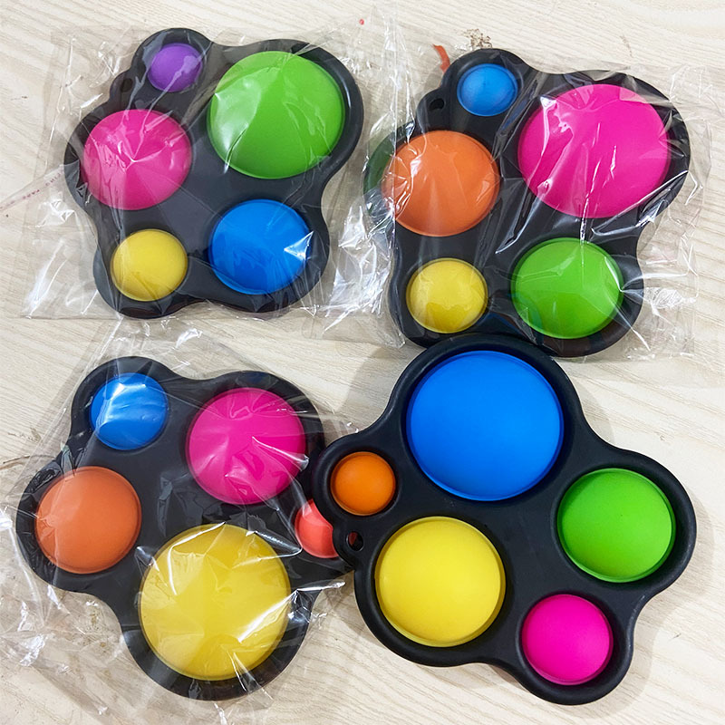 Picture of Cross-Border Amazon Decompression Sensory Board Children's Toy Rodent Killer Pioneer Press Practice Board Finger Bubble Decompression