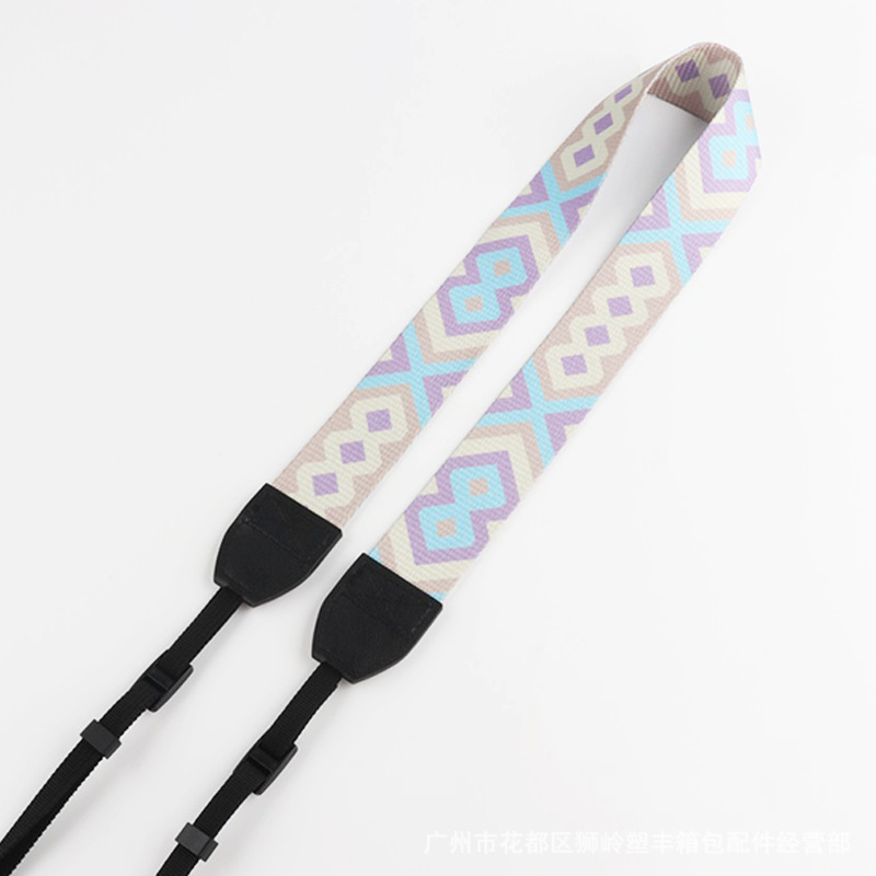 Picture of SLR Camera Shoulder Strap Camera Strap Waterproof Shock Absorbing Decompression 3.8cm Ethnic Jacquard Camera Strap