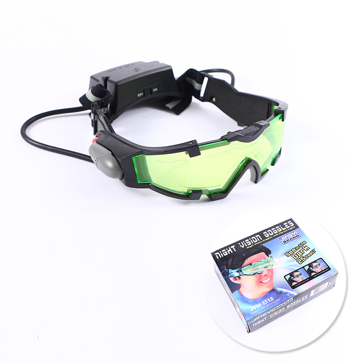 Picture of Bar headlight head-mounted goggles with lights windproof anti-impact protective mirror anti-firecrackers protective mirror