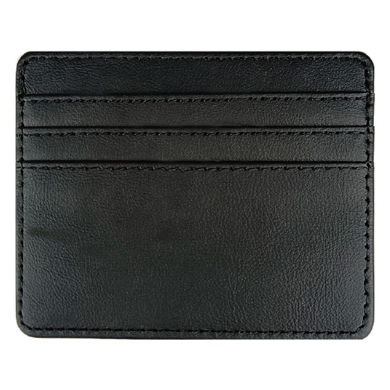 Cross-border in stock card bag large capacity card small card bag multi-card female high sense leather pu card cover card bag wholesale
