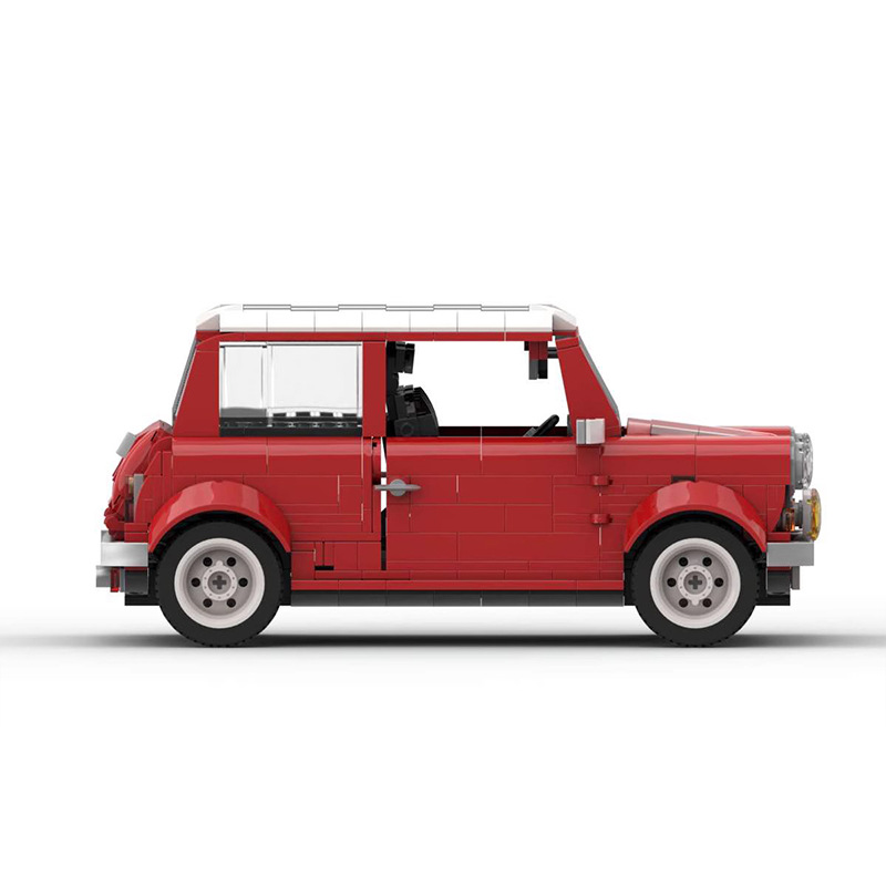 Picture of Compatible with Lego MOC-78551 Mini Cooper Rally MOD puzzle domestic building blocks intelligence car model