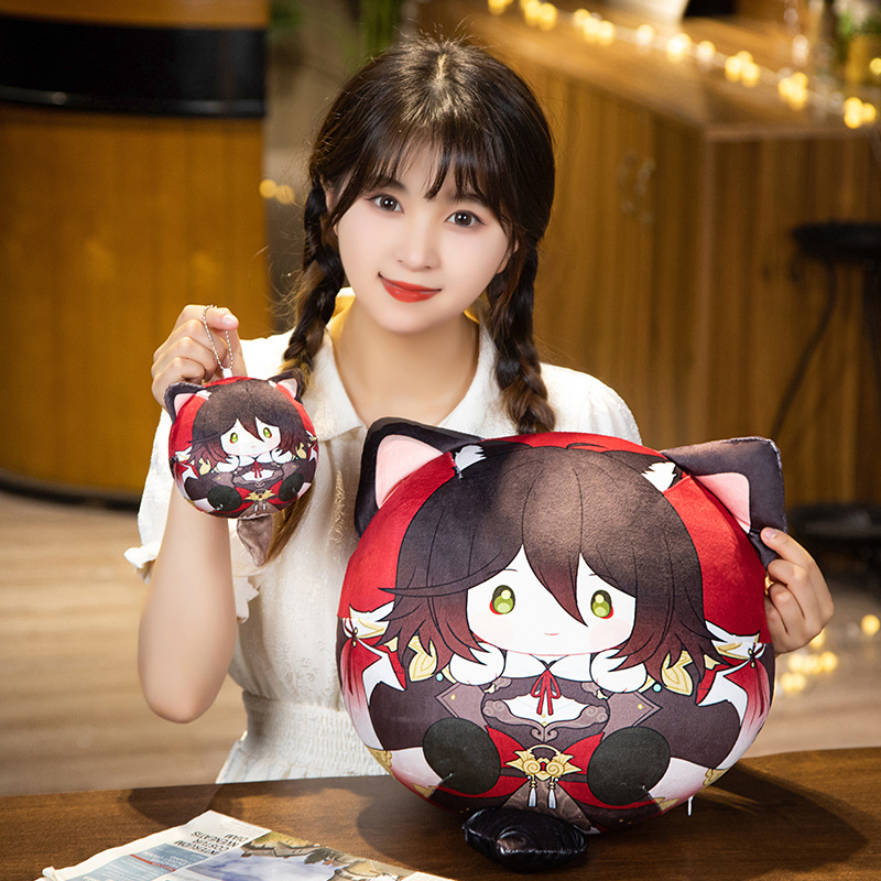 Picture of Xingqiong Railway Second Dimension Surrounding Kafka Pillow Drinking Yuejun Pendant Blade Jing Yuan Tuan Zi Silver Wolf Luo Cha Stop Cloud