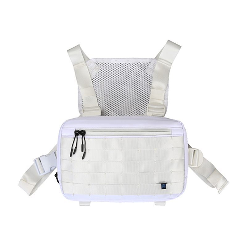Picture of ins Kanye Same Style Men's and Women's Waist Bag Street Fashion Brand Tactical Chest Bag Functional Industrial Vest Chest Backpack