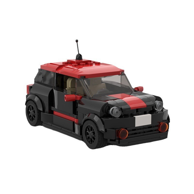 Picture of MOC block compatible Lego model MINI COOPER MINI COOPER JCW2014 patchwork toy gift