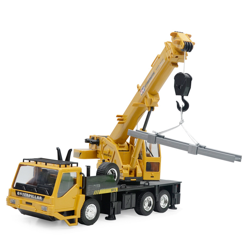 Picture of Oohai remote control engineering truck crane rechargeable remote control lifting simulation engineering crane children's toy model