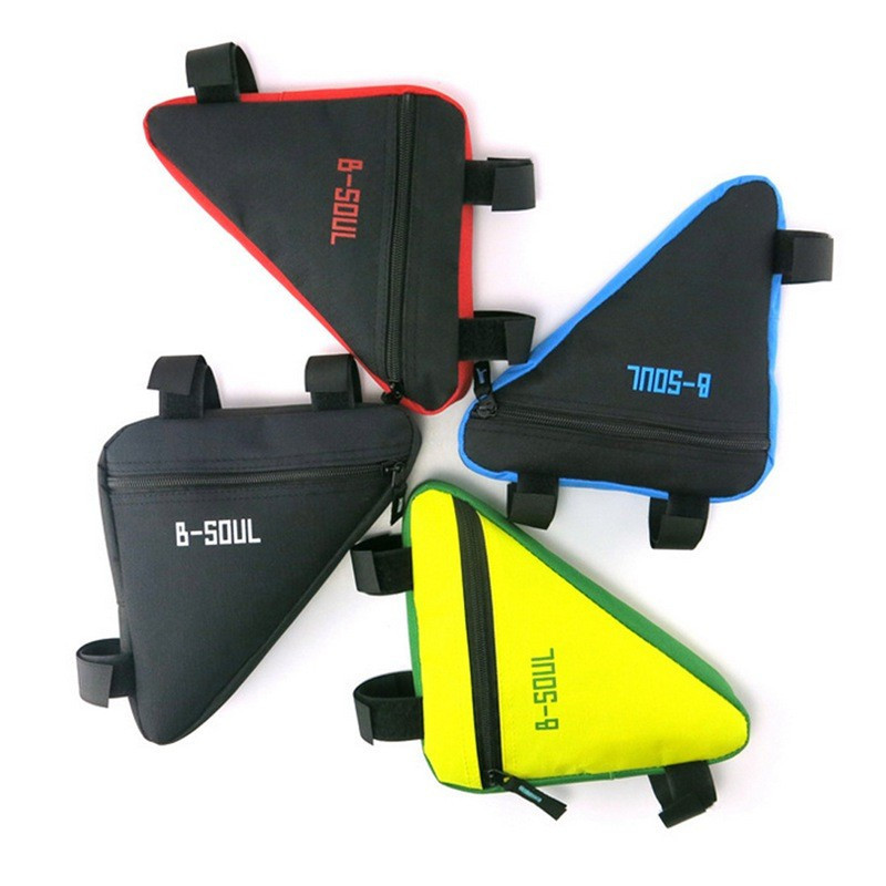 Cross-border b-soul bicycle bag front beam bag Oxford cloth cycling bag mountain bike triangle bag wholesale