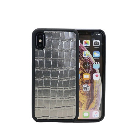 Picture of Crocodile Pattern Leather Set Airpods Bluetooth Headset Protective Case Drop-resistant Apple Phone Case Iphone11-15