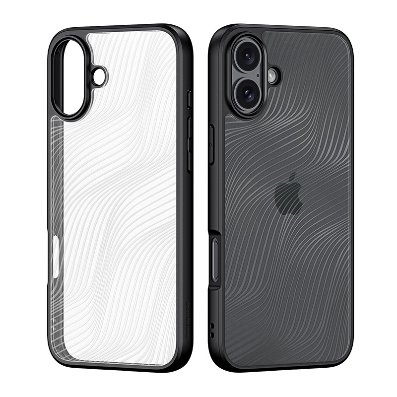 Picture of Suitable for Iphone17Pro Transparent Frosted Mobile Phone Case Wholesale Magsafe Magnetic Apple 17 Stand Back Case
