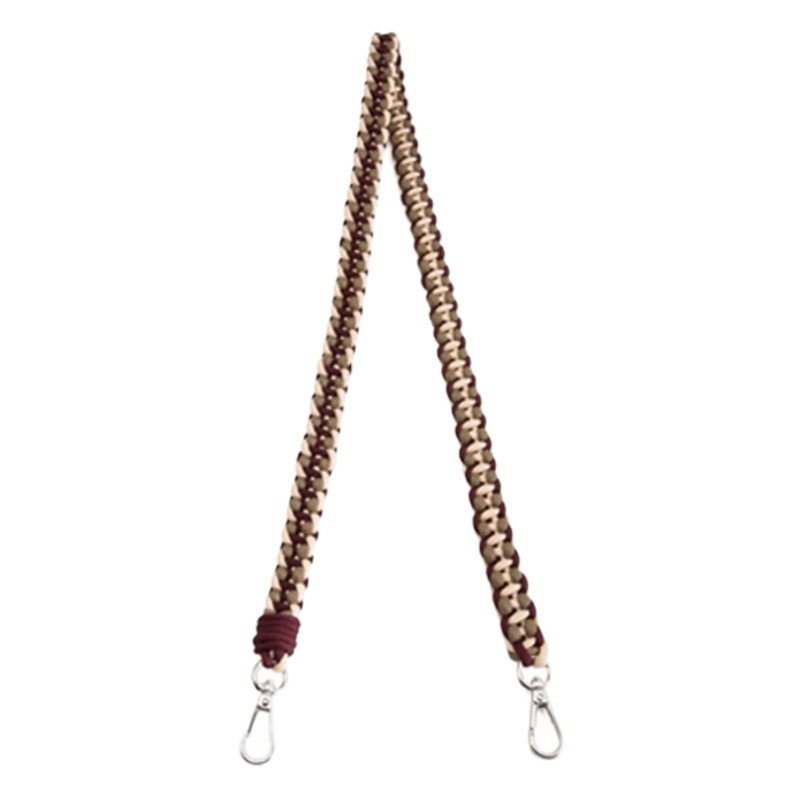 Craftsmanship Workshop for Longxiang Mini Bag Handmade Woven Shoulder Strap DIY Color Woven Rope Crossbody Bag Strap