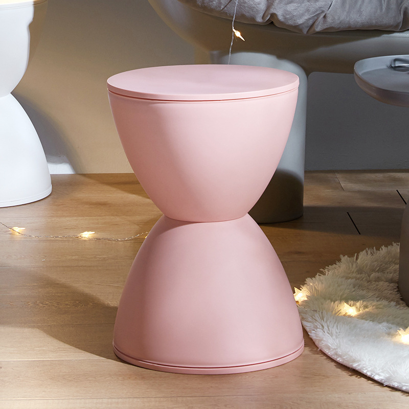 Picture of Prince Stool Nordic Style Plastic Round Stool Fashionable Simple Low Stool Simple Modern Adult Household Shoe Changing Children's Meal Stool
