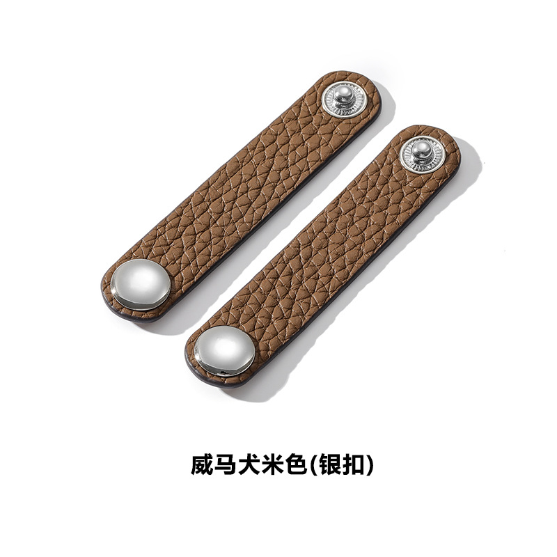 Picture of Mahuangshi D-55 Leather Bag Strap Lindy mini19 Pig Nose Shoulder Strap Shorten Adjustable Buckle Strap Fixed Buckle