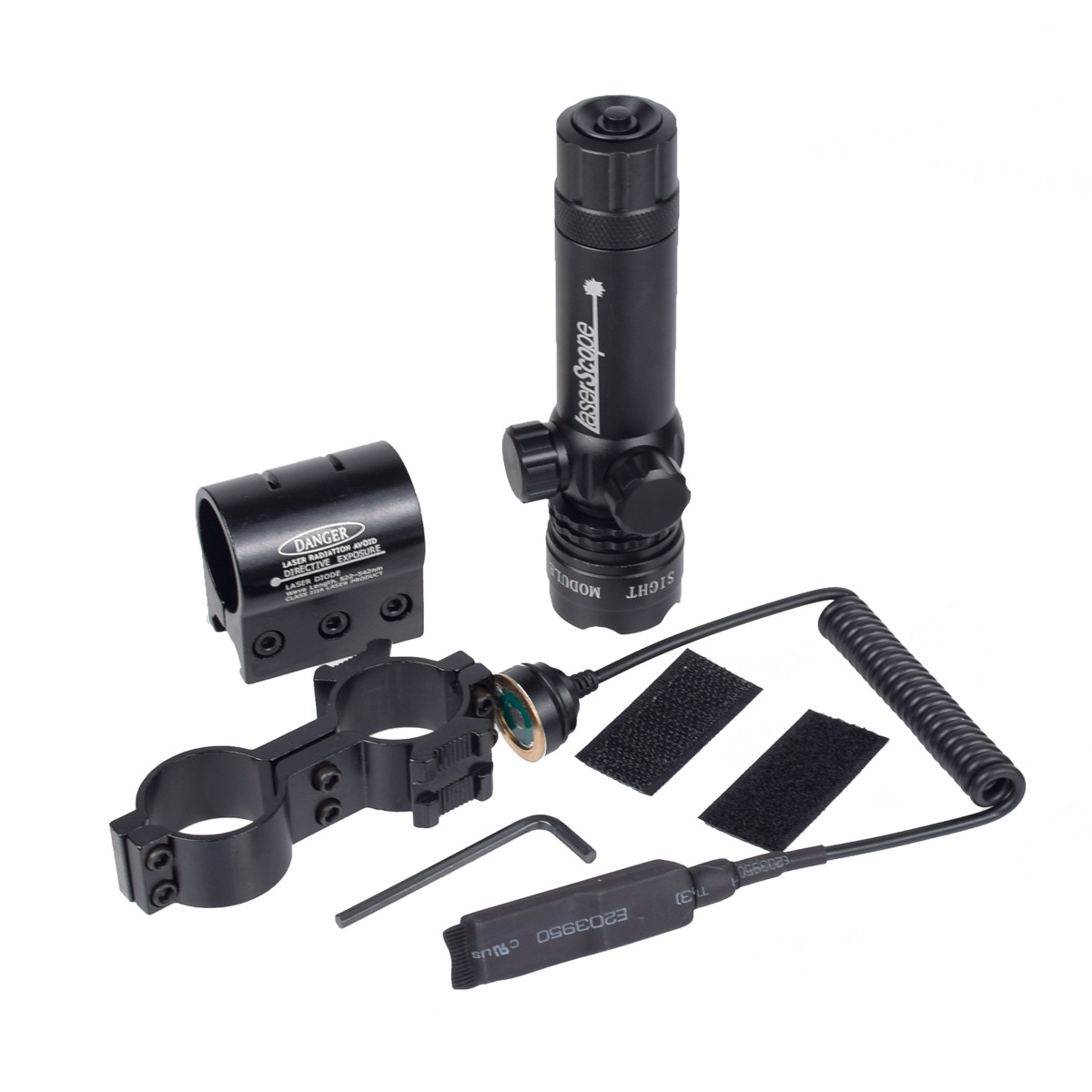Picture of Outdoor tactical full metal red and green laser sight adjustable large laser light with rat tail Hunting Ta