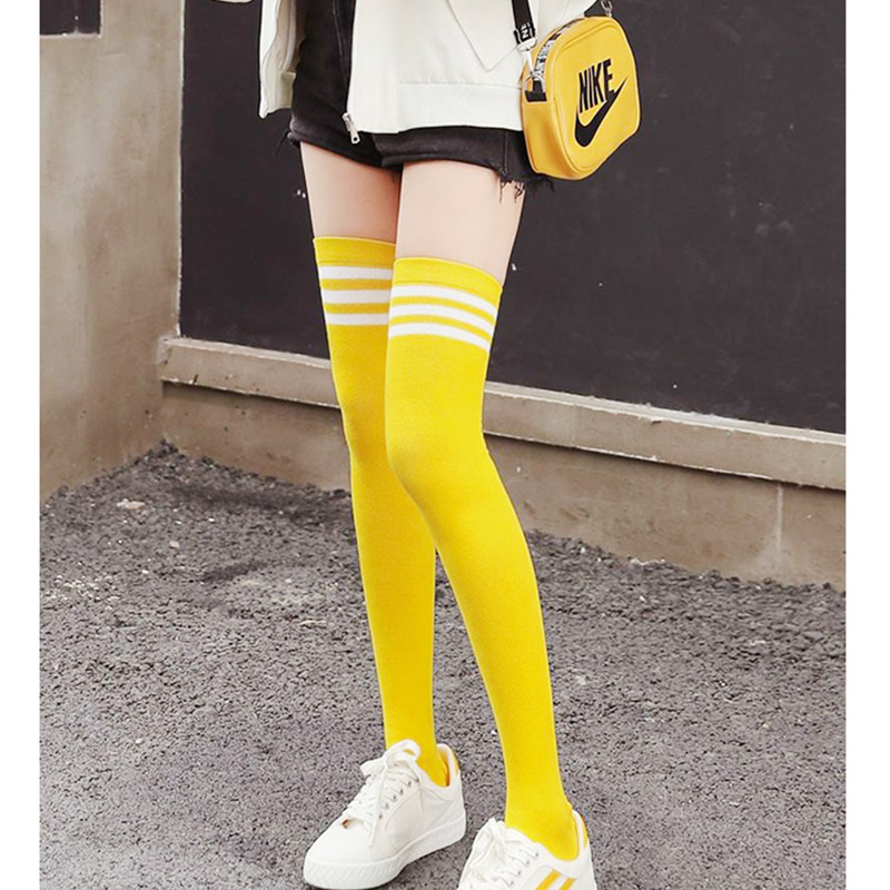 Picture of Golf Socks Cotton Over-the-Knee Stockings Sports Casual All-Match High Socks Training Badminton Football Socks