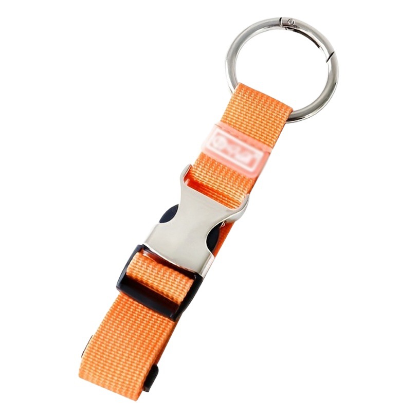 Luggage Buckle Safety Fixed Strap Backpack External Lanyard Packing Strap Suitcase Strap Metal Lanyard
