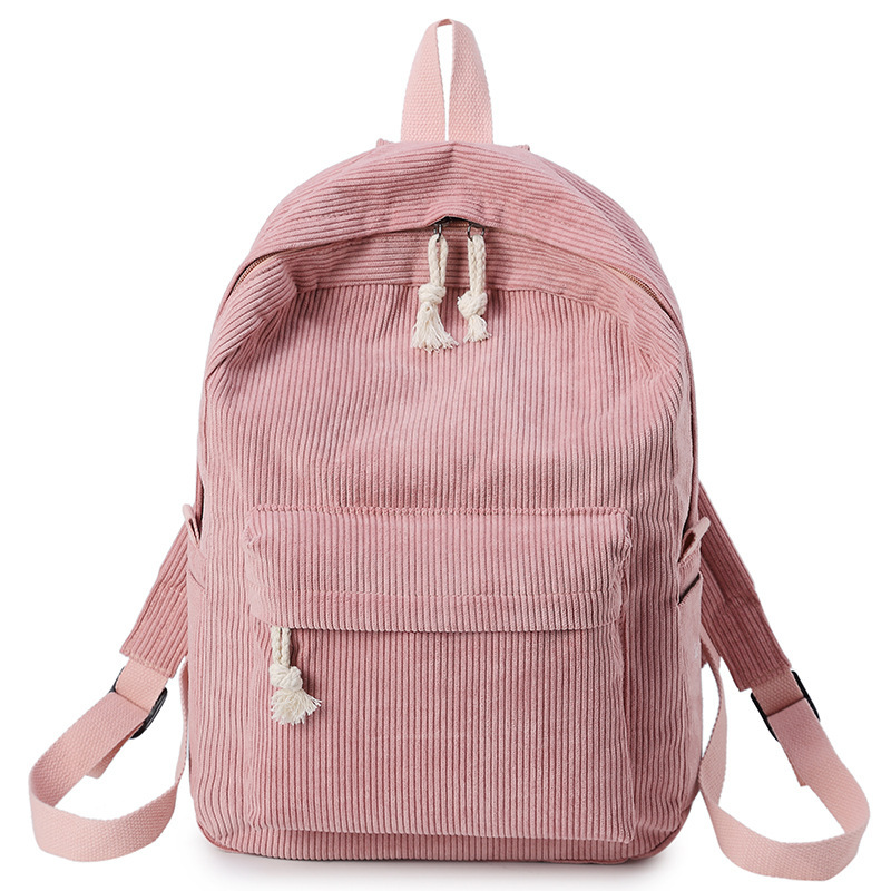 Picture of Schoolbag Women's Korean-style Harajuku ulzzang All-match High School Students Personalized Velvet College Style Backpack Women's Backpack