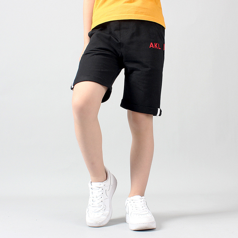 Picture of Boys summer Korean version of the new shorts children's clothing wholesale big children's cotton casual fashion children's pants