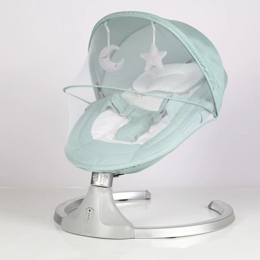 Baby electric rocking chair to coax baby to sleep artifact multifunctional rocking chair comfort chair intelligent cradle crib