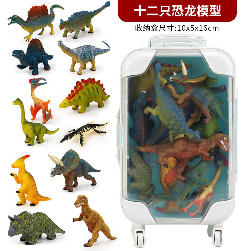 Picture of Popular science toys sand table scene dinosaur marine animal matching knowledge learning card science education cognitive model teaching aids