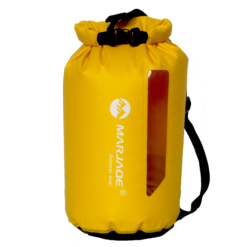 Picture of Marjaqe Double Shoulder Strap Window Waterproof Bag Rafting Bag Beach Bag Waterproof Bag River Tracing Bag Storage Outdoor Leisure